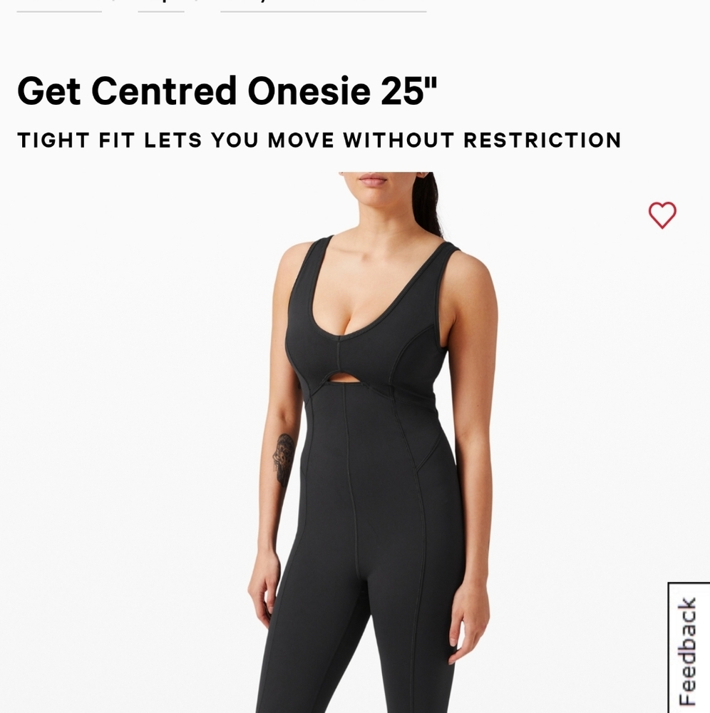 ISO LULULEMON GET CENTRED ONESIE SIZE 2 OR 4
